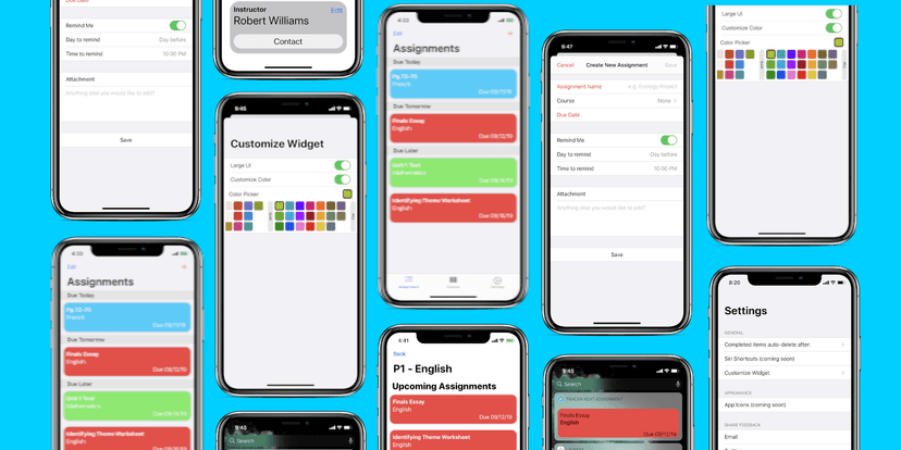 Trackr screenshot